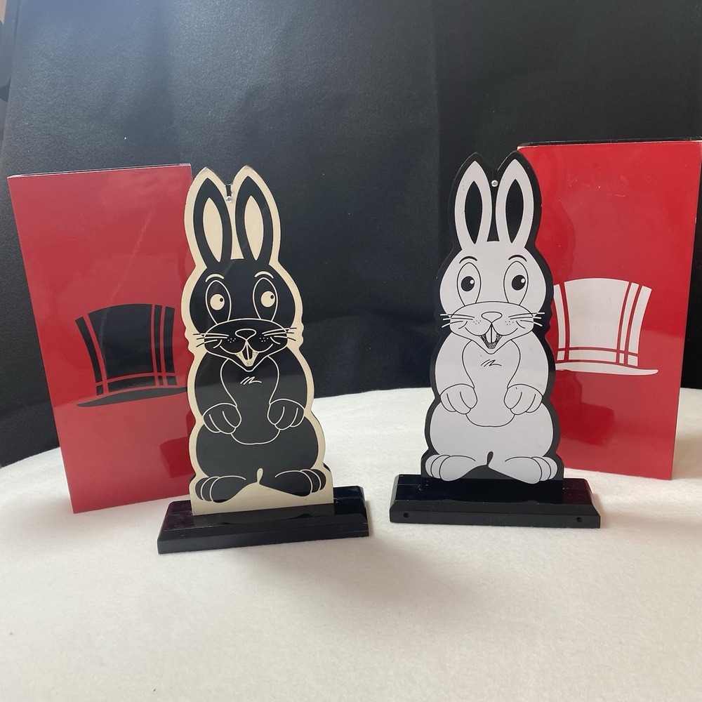Mak Magic Hip Hop Rabbit Trick Hippity Vintage Red Black White Blue Yellow